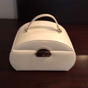 Small jewelry box with key lock